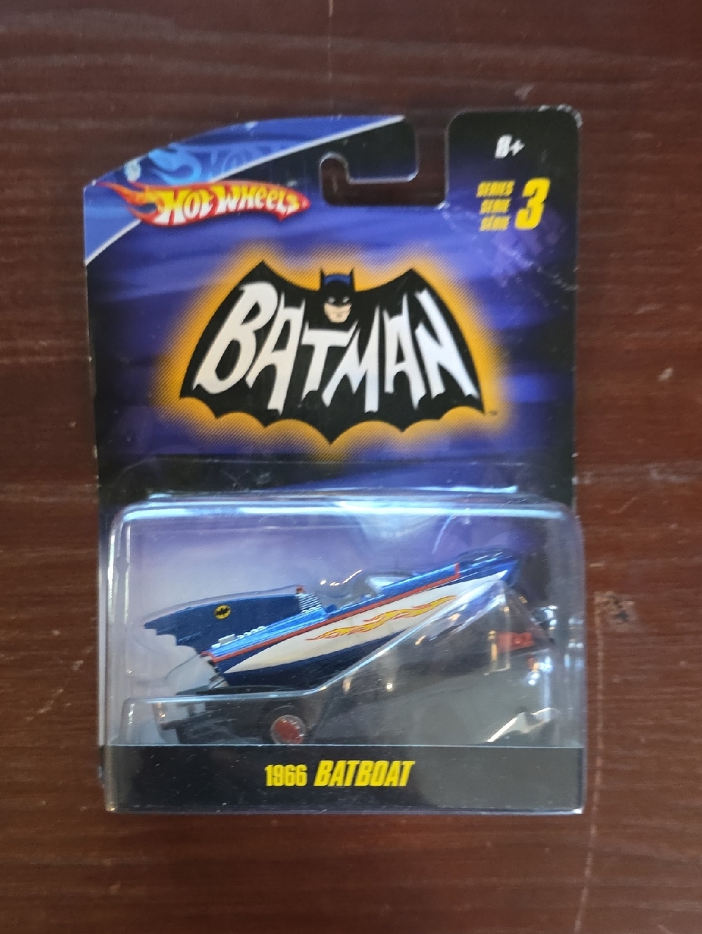 Hot Wheels Batman 1966 Batboat - Blue